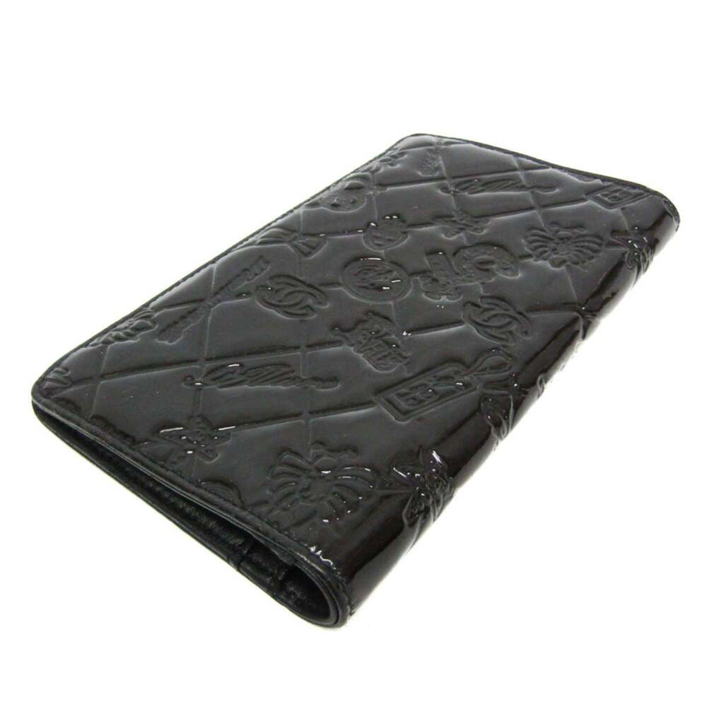 CHANEL Authentic Black Leather Wallet - Picture 2 of 16
